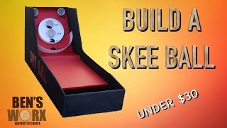 BUILD A SKEE BALL FOR 30 ARCADE GAMES [upl. by Corydon]