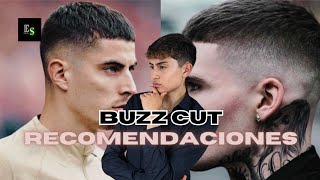 ESTILO Y CORTE BUZZ CUT Recomendaciónes e historia [upl. by Lean]