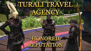 FFXIV  Turali Travel Agency Society Quests Honored [upl. by Kevan]