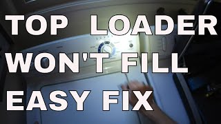 ✨ Top Load Washer  Doesn’t FILL Enough  Easy FIX ✨ [upl. by Caia]