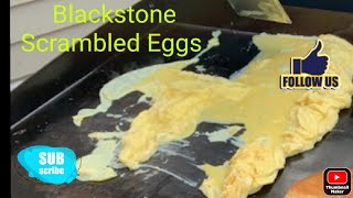 Scrambled Eggs on the Blackstone [upl. by Noeled]