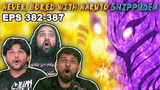 NARUTO amp SASUKE VS OBITO Naruto Shippuden REACTION 382387 [upl. by Rramel460]