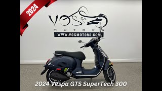 2024 Vespa GTS SuperTech 300  V6212 [upl. by Llenrup]