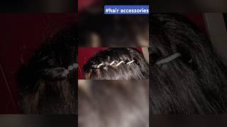 Diy pearl hair accessories hairaccessories hairstyles diy youtubeshorts [upl. by Leumek]