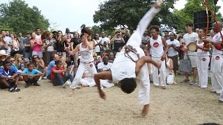 Halfdance halfcombat this is the beauty of the Brazilian capoeira [upl. by Ennaul]