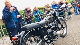 VELOCETTE Valiant KickStart amp RevUp KEMPTON PARK Bike Autojumble amp Vintage Classic Motorcycle Show [upl. by Acebber]