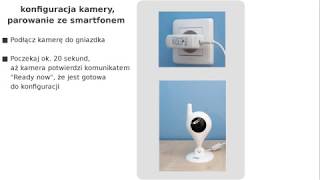 Niania BabyCam WiFi REER 80300  jak ją sparować i skonfigurować [upl. by Ahsenit961]