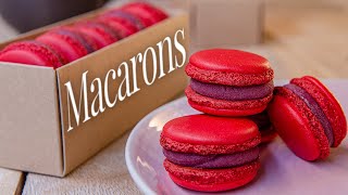 Macarons selber machen Anleitung und Rezept [upl. by Ahsemrac]