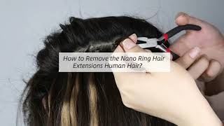 HAIR EXTENSIONS ILink Micro Ring Extensions [upl. by Auot]