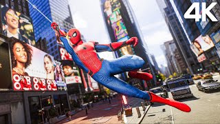 Spider Man PS5™  Free Roam Gameplay 4K HDR [upl. by Leruj]