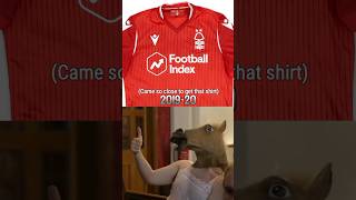 Nott Forest 20112024 Home kits footballjersey premierleague umbro macron adidas nottingham [upl. by Lockhart686]