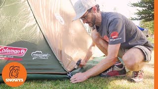 Coleman Instant Up Gold 6P Tent  How to setup amp pack away [upl. by Mccormac]