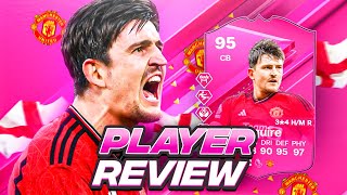 95 FUTTIES MAGUIRE SBC PLAYER REVIEW  FC 24 Ultimate Team [upl. by Ortiz]