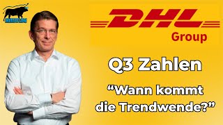 Chef Investor Relations DHL Group über Q3 Zahlen amp wie man 50 Umsatzwachstum erreichen will [upl. by Liahcim]