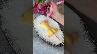 This is a marshmallow figurine  a sweet dessert Want to learn how to make it too desserts [upl. by Alah545]