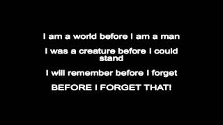 Slipknot  Before I Forget Lyrics  HQ [upl. by Morganstein]