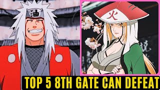 NARUTO 5 Characters 8th Gate Might Guy Could Crush [upl. by Rikahs]