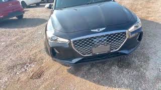 2019 Genesis G70 Prestige  Finch Used Cars [upl. by Elleuqram]