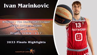 Ivan Marinkovic 2023 Finals Highlights [upl. by Septima251]