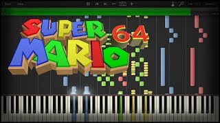 Super Mario 64  Dire Dire Docks  SynthesiaMIDI Transcription HD [upl. by Anauqahc]