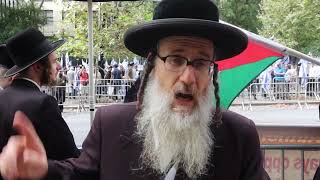 Rabbi Feldman explains to curious Jews the position of antiZionist Jews [upl. by Eddy]