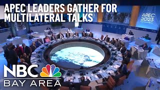 World leaders gather for multilateral talks at APEC [upl. by Cello]