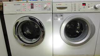 Wash Cotton 60° with preWashing machine AEG and BOSCH part 23 [upl. by Ainet]