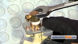 How To Replace FrigidaireElectrolux Water Inlet Valve 154637401 [upl. by Drofyar341]