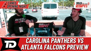 Carolina Panthers vs Atlanta Falcons preview Defensive injury concerns amp offensive adjustments [upl. by Sweeney515]