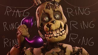 Spamcall Scraptrap BLENDERFNAF [upl. by Bendite]