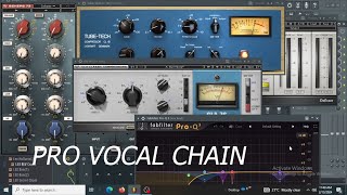 how to create a pro vocal chain [upl. by Kopans225]