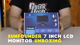 Sunfounder 7quot LCD Monitor  Raspberry PI display  Unboxing [upl. by Llenor]