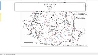 Râuri și orașe  România  Joc geografie [upl. by Dulla]