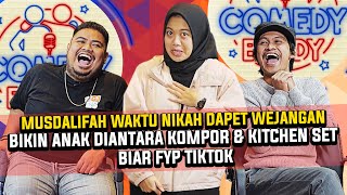 COMBUD MUSDALIFAH GANTI PROFESI DARI STANDUP COMEDY GARAGARA ARAFAH amp KIKI SAPUTRI [upl. by Refannej171]