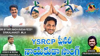 YSRCP PLENARY NAYAKUDA SONG  2022 MLABIYYAPU MADHUSUDAN REDDY NAGESHYANAMALA  YS JAGAN SONG [upl. by Ardelis]