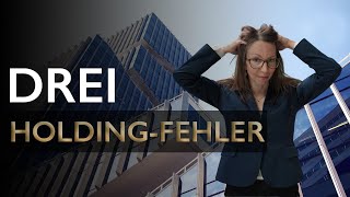 3 HoldingFehler die Dich viel Geld kosten können [upl. by Leonelle]