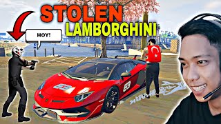 Stealing a quotLAMBORGHINI SVJquot sa POLICE STATION  GTA 5 solid😲 [upl. by Manny]