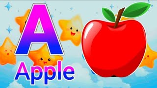 A for apple  अ से अनार  abcd phonics song  a for apple b for ball c for cat  abcd song  abcde [upl. by Nelra]