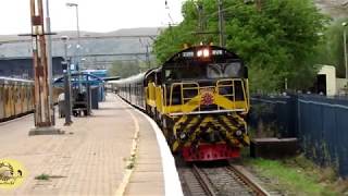 Rovos Rails Luxury Train pulled by ExQueensland Diesels [upl. by Lynsey12]