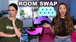 Twins Swap Rooms for 24 HOURS  Merrell Twins [upl. by Enelrac]