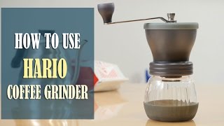 Hario Ceramic Coffee Grinder Instructions  How to Use Adjust the Grind Setting and Clean [upl. by Eelytsirk]