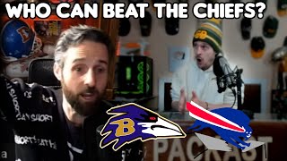 Tom amp Perna Get Into HEATED Debate over Ravens and Bills Grossi Perna Show [upl. by Alisa739]