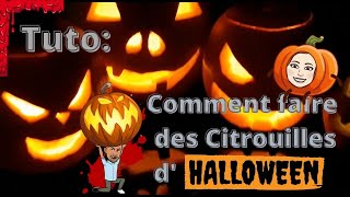 Comment faire une citrouille pour Halloween 🎃 [upl. by Lat]