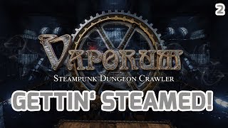 VAPORUM – New Legend Of Grimrock Steampunk Dungeon Crawler Part 2 [upl. by Madelin]