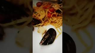 pasta ai frutti di mare e crostacei Italy recips [upl. by Nnylanna]