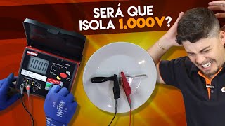 💥Poucos eletricistas sabem desse teste como usar um MEGÔMETRO [upl. by Airaet]