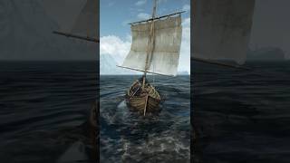 So Relaxing to Just Take a Boat and Sail Around the Skellige Islands in Witcher 3 thewitcher3 [upl. by Aneloj]