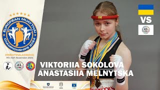 🏆 VIKTORIIA SOKOLOVA UKR  ANASTASIIA MELNYTSKA EMR [upl. by Akimehs]