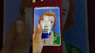 How to Use Acrylic Varnish Acrylic Painting youtubeshorts varnish shorts shortsfeed [upl. by Dichy663]