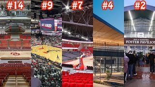 Big 12 Basketball Arena Rankings from WORST to BEST 2024 [upl. by Joris]